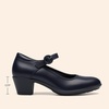 image:imageDREAM PAIRS Mary Jane Shoes Women Low Chunky Heels Closed Toe Pumps Comfortable Work Business Dress ShoesNavy