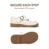 image:imageDREAM PAIRS Toddler Little Girls Mary Jane Dress Shoes  Ballet Flats for Girl School Uniform ShoesAll White