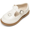 image:imageDREAM PAIRS Toddler Little Girls Mary Jane Dress Shoes  Ballet Flats for Girl School Uniform ShoesAll White