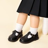 image:imageDREAM PAIRS Toddler Little Girls Mary Jane Dress Shoes  Ballet Flats for Girl School Uniform ShoesBlack
