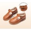 image:imageDREAM PAIRS Toddler Little Girls Mary Jane Dress Shoes  Ballet Flats for Girl School Uniform ShoesBrown