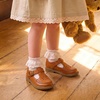 image:imageDREAM PAIRS Toddler Little Girls Mary Jane Dress Shoes  Ballet Flats for Girl School Uniform ShoesBrown