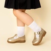 image:imageDREAM PAIRS Toddler Little Girls Mary Jane Dress Shoes  Ballet Flats for Girl School Uniform ShoesGold