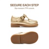 image:imageDREAM PAIRS Toddler Little Girls Mary Jane Dress Shoes  Ballet Flats for Girl School Uniform ShoesGold