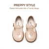 image:imageDREAM PAIRS Toddler Little Girls Mary Jane Dress Shoes  Ballet Flats for Girl School Uniform ShoesNude