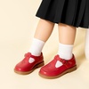 image:imageDREAM PAIRS Toddler Little Girls Mary Jane Dress Shoes  Ballet Flats for Girl School Uniform ShoesRed