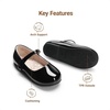 image:imageDREAM PAIRS Toddler Little Girls Mary Jane Dress Shoes Wedding Ballet Flats Round Toe Flower Girl ShoesBlack