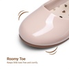 image:imageDREAM PAIRS Toddler Little Girls Mary Jane Dress Shoes Wedding Ballet Flats Round Toe Flower Girl ShoesNude