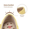 image:imageDREAM PAIRS Toddler Little Girls Mary Jane Dress Shoes Wedding Ballet Flats Round Toe Flower Girl ShoesYellow