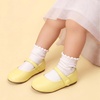 image:imageDREAM PAIRS Toddler Little Girls Mary Jane Dress Shoes Wedding Ballet Flats Round Toe Flower Girl ShoesYellow