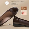 image:imageDREAM PAIRS Womens Ballet Flats Work Office Dress Shoes Comfortable Dressy Casual Flats for WomenBrown