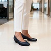 image:imageDREAM PAIRS Womens Chunky Closed Toe Dress Low Block Heels Comfortable Slip On Work Pumps Wedding Casual ShoesNavy