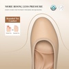 image:imageDREAM PAIRS Womens Chunky Closed Toe Low Block Heels Work Pumps Comfortable Round Toe Dress Wedding ShoesNude