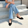image:imageDREAM PAIRS Womens Knit Ballet Dressy Flats Comfortable Washable Flexible Breathable Casual Classic Work Office Walk Pointed Toe FlatsBlack