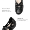 image:imageDREAM PAIRS Womens Loafers Slip On Comfortable Casual Orthopedic Walking Flats Work Shoes Closed Toe Sandals with Arch SupportBlack