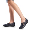 image:imageDREAM PAIRS Womens Loafers Slip On Comfortable Casual Orthopedic Walking Flats Work Shoes Closed Toe Sandals with Arch SupportNavy