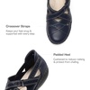 image:imageDREAM PAIRS Womens Loafers Slip On Comfortable Casual Orthopedic Walking Flats Work Shoes Closed Toe Sandals with Arch SupportNavy
