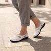 image:imageDREAM PAIRS Womens Loafers Slip On Comfortable Casual Orthopedic Walking Flats Work Shoes Closed Toe Sandals with Arch SupportWhite