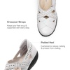 image:imageDREAM PAIRS Womens Loafers Slip On Comfortable Casual Orthopedic Walking Flats Work Shoes Closed Toe Sandals with Arch SupportWhite