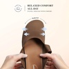 image:imageDREAM PAIRS Womens Mary Jane Ballet Flats Barefoot Knit Wide Toe Box Arch Support Flat Shoes for Women Dressy Casual Office Business Work Travel WalkBrown