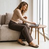 image:imageDREAM PAIRS Womens Mary Jane Ballet Flats Barefoot Knit Wide Toe Box Arch Support Flat Shoes for Women Dressy Casual Office Business Work Travel WalkLeopard