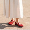 image:imageDREAM PAIRS Womens Mary Jane Ballet Flats Barefoot Knit Wide Toe Box Arch Support Flat Shoes for Women Dressy Casual Office Business Work Travel WalkRed