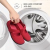 image:imageDREAM PAIRS Womens Mary Jane Ballet Flats Barefoot Knit Wide Toe Box Arch Support Flat Shoes for Women Dressy Casual Office Business Work Travel WalkRed