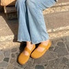image:imageDREAM PAIRS Womens Mary Jane Ballet Flats Barefoot Knit Wide Toe Box Arch Support Flat Shoes for Women Dressy Casual Office Business Work Travel WalkYellow