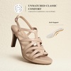 image:imageDREAM PAIRS Womens Strappy Stiletto High Heels Round Toe Platform Dress Shoes Comfortable Ankle Strap Heeled Sandals For Formal Party Wedding Evening DressNude