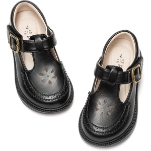 image:imageDREAM PAIRS Toddler Little Girls Mary Jane Dress Shoes  Ballet Flats for Girl School Uniform ShoesBlack