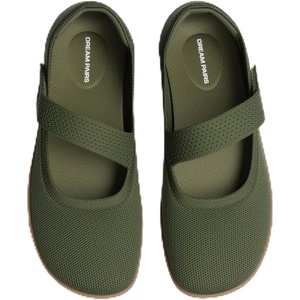 image:imageDREAM PAIRS Womens Mary Jane Ballet Flats Barefoot Knit Wide Toe Box Arch Support Flat Shoes for Women Dressy Casual Office Business Work Travel WalkGreen
