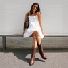 image:imageDREAM PAIRS Cowboy Boots for Women Cowgirl Western Boots Fashion Embroidery Stitched Chunky Heel Mid Calf BootsBrown
