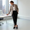 image:imageDREAM PAIRS Womens Loafers Slipon Comfortable Casual Business Work Office Shoes with Arch SupportBlack