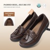 image:imageDREAM PAIRS Womens Loafers Slipon Comfortable Casual Business Work Office Shoes with Arch SupportBrown