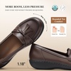 image:imageDREAM PAIRS Womens Loafers Slipon Comfortable Casual Business Work Office Shoes with Arch SupportBrown