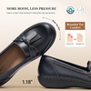 image:imageDREAM PAIRS Womens Loafers Slipon Comfortable Casual Business Work Office Shoes with Arch SupportNavy