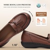 image:imageDREAM PAIRS Womens Loafers Slipon Comfortable Casual Business Work Office Shoes with Arch SupportTan