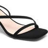 image:imageDREAM PAIRS Womens Low Kitten Heels Strappy Open Square Toe Ankle Strap Sexy Fashion Comfort Dress Shoes Party Heeled SandalsBlacknubuck