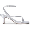 image:imageDREAM PAIRS Womens Low Kitten Heels Strappy Open Square Toe Ankle Strap Sexy Fashion Comfort Dress Shoes Party Heeled SandalsSilver