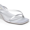 image:imageDREAM PAIRS Womens Low Kitten Heels Strappy Open Square Toe Ankle Strap Sexy Fashion Comfort Dress Shoes Party Heeled SandalsSilver