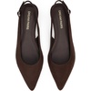 image:imageDREAM PAIRS Womens Slingback Dressy Pointed Toe Ballet Flats with Buckle Strap Low Heel Dress Flat ShoesBrown