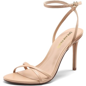image:imageDREAM PAIRS 2026 Womens Stiletto Heels Strappy Open Toe Ankle Strap Dress Sandals Elegant High Heel Pumps for Wedding Party Prom amp Special OccasionsNude