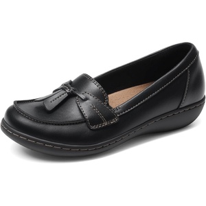 image:imageDREAM PAIRS Womens Loafers Slipon Comfortable Casual Business Work Office Shoes with Arch SupportBlack