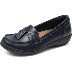 image:imageDREAM PAIRS Womens Loafers Slipon Comfortable Casual Business Work Office Shoes with Arch SupportNavy