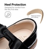 image:imageDREAM PAIRS Girls Mary Jane Shoes  Toddler School Uniform Dress Shoes Wide Toe Ballet Flats with Detachable Bow for Little KidsBlack