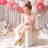 image:imageDREAM PAIRS Girls Mary Jane Shoes  Toddler School Uniform Dress Shoes Wide Toe Ballet Flats with Detachable Bow for Little KidsGold