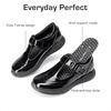 image:imageDREAM PAIRS Girls Mary Jane Flats School Uniform Dress Shoes TStrap Lightweight Closed Toe ShoesAll Black
