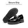 image:imageDREAM PAIRS Girls School Shoes Uniform Mary Jane Dress Platform Chunky Oxford Pumps with Bow for Toddler Little Big KidAll Black