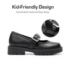 image:imageDREAM PAIRS Girls School Shoes Uniform Mary Jane Dress Platform Chunky Oxford Pumps with Bow for Toddler Little Big KidBlack