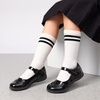 image:imageDREAM PAIRS Girls School Uniform Shoes Mary Jane FlatsAll Black